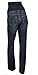 Dark Wash Overbump Bootcut Maternity Jeans - Comfortable (14)