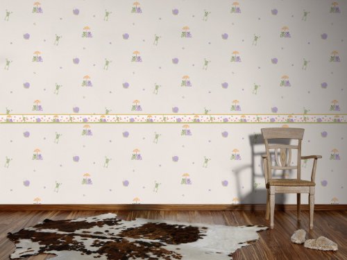 A.S. Création selbstklebende Bordüre Boys & Girls 5,00 m x 0,10 m bunt Made in Germany 903716 9037-16 - 3