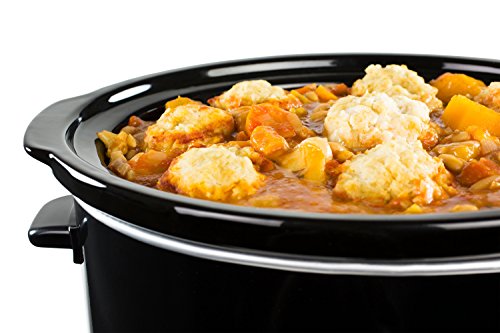 Andrew James – 1,5L Premium Schongarer In Schwarz – Mit Sicherheitsglas Und Entnehmbarer, Innerer Keramikschüssel – 3 Temperaturstufen - 8