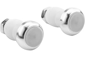 DIOCHE 2 Pcs 5 Couleurs LED Lampes Indicateurs Vélo, Feux Clignotants de Direction Lampe de Sécurité pour Poignée Guidon de Bicyclettes