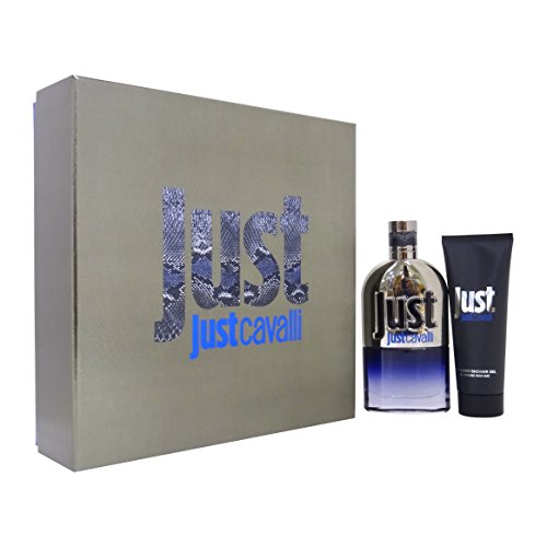 Roberto Cavalli Just Cavalli Man Gift Set contains EDT Spray 90 ml and Shower Gel 75 ml