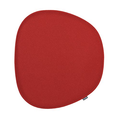 Sitzkissen für Eames Side Chair 2-lagig kirschrot