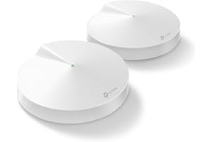 TP-Link Deco M9 Plus (3-Pack) - AC2200 Wi-Fi Mesh inteligente, Tri-Banda hasta 600 m², Hub Smart IoT, Zigbee, 2 x puerto Gigabit, Bluetooth 4.2, 4 x 4 MU-MIMO, CPU Qualcomm