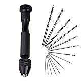 Bohrer sind aus Stahl gefertigt, um sicherzustellen, dass sie Ihre Präzision Konstruktionen verarbeiten kann.