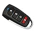 Price comparison product image F Fityle Universal Cloning Remote Control 4 Push Button Key Fob Keyfob for Car Garage Door Electric Gate Warehouse Basement - D, 6x3x2cm