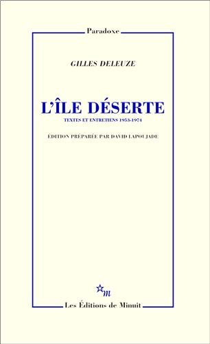 Télécharger L'île déserte et autres textes. : Textes et entretiens 1953-1974 PDF Lire En Ligne