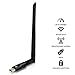 Produktbild Fukkie 1200 Mbps WiFi Adapter mit Dualband (5G 867Mbps / 2G 300Mbps), 5dBi High-Gain Antenne und MU-MIMO Technologie, Mini WiFi Stick, (802.11 ac/b/g/n, USB 3.0) WiFi Dongle für Windows 10/8/7/Vista/XP, Linux und Mac OS