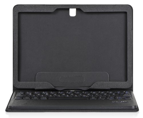DONZO Tasche inkl. Bluetooth Tastatur (deutsches Tastaturlayout, QWERTZ) für Samsung Galaxy tab pro 10.1 T520 & T525 mit Standfunktion – schwarz - 8