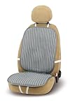 Respaldo Paper para el coche Bottari 12156 Respaldo de Asiento Coche Paper en Fibra Natural de Rafia, Color Gris