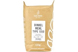 ‎ZINßER MÜHLE Dinkelmehl Type 1050 2,5 kg