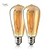 Produktbild GAOWORD Vintage Edison Glühbirnen Retro im altmodischen Stil Schraubenlampe E27 Dimmable Dekorative Spirale Glühlampe Warme weiße Lichter