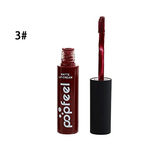 ROPALIA 12 Farben Matt Lipgloss Wasserdichte Flüssige Lippenstift Makeup - 2