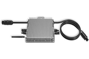 AMAZINNOV Deye – 600W Microinversor Monofásico SUN800G3-EU-230 para 2 Paneles Solares, WLAN – Micro Inverter con App Monitoreo, 600 Watts