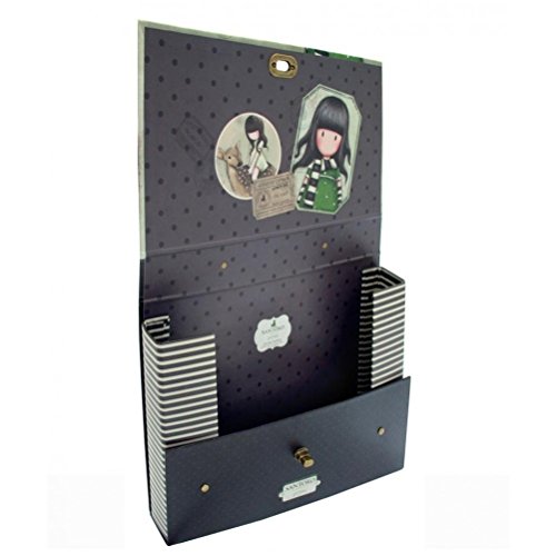 Gorjuss By Santoro - Maletin cart  n 555gj03 gorjuss tie verde