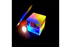 NOLOGO NO LOGO LSB-PRISMS, 6pcs 22mm Defective RGB X-Cube Prism Cross Dichroic Physics Teaching DIY Decoration
