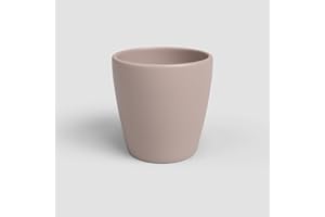 Artevasi Thalia Orchid Pot, Pot en céramique, 14cm de diamètre, Couleur Vieux Rose