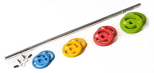 OLIVER Prime Pump Langhantelset Gewichtsscheibe Hantelset Kurzhantel - 2