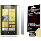 TECHGEAR Clear LCD Screen Protector for Nokia Lumia 520 (Pack of 3)