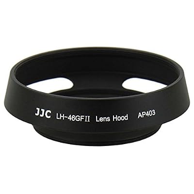 JJC LH-46GF II - Métal Pare-soleil pour Panasonic LUMIX G 14mm / F2.5 ASPH (H-H014), LUMIX G 20mm /
