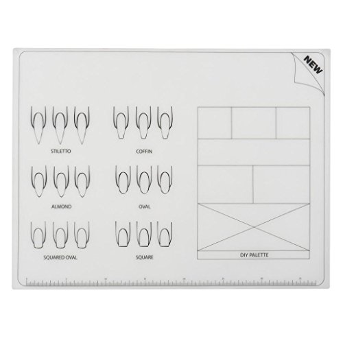 JACKY Nail Art Stamping Plate Washable Mat Table Transfer Tools