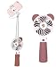 Produktbild kassaya Handhold Fan mit Selfie Stick Handhold Kreativität Fan Mini USB Ladekabel Tragbar Fan