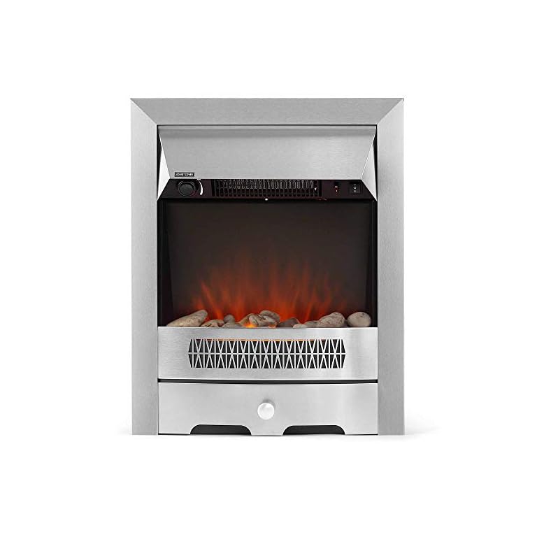 VonHaus Electric Fireplace 2KW Modern Freestanding Heater with