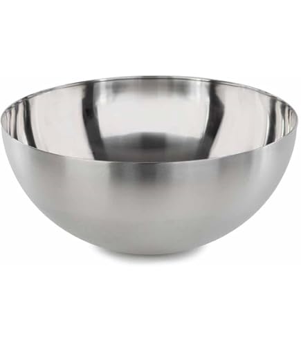 Ciotola In Acciaio Inox Per Montare A Neve Con Anello - Weis 24 Cm, 13224, Perfetta Per Creme E Mousse