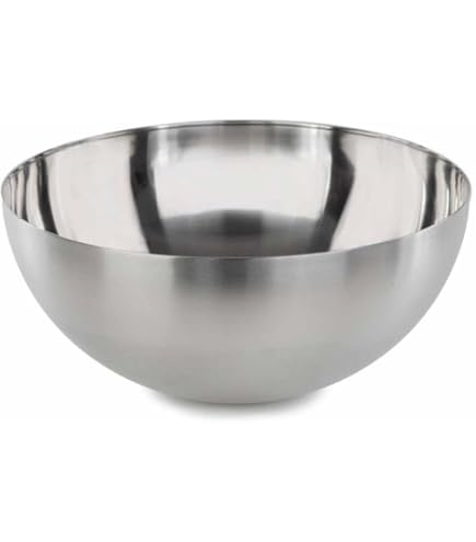 Ciotola In Acciaio Inox Per Montare A Neve Con Anello - Weis 24 Cm, 13224, Perfetta Per Creme E Mousse