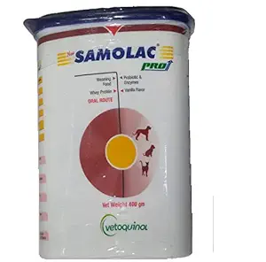 Vetoquinol Pawstively Pet Care Samolac Pro Weaning Food Supplement, 400 g