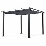 pergolas para jardin aki Colores : Gris - Estructura : Antracita