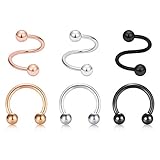 aro del ombligo cuidados Una orden incluye 6 piezas de anillos del vientre, cada estilo tiene 3 piezas; Experiencia de compra económica y práctica.