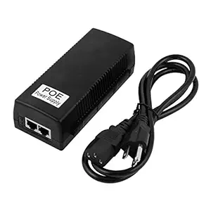 Generic DC24V 2A POE injector Power Supply over Ethernet Switch Network Adapter US Plug