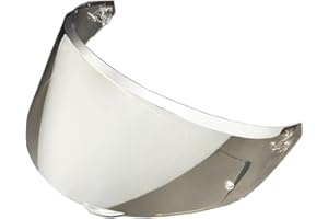 MTDVZR New K3 Helmet Visor Replacements,UV Protection Helmet Shield Visor Windshield Compatible with AGV K3 DOT(E2206) Helmets,2023 Model (Revo Clear Silver-Day&Night Use)