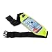 Produktbild System-S Sporttasche Elastische Bauchtasche Sport Gürteltasche Sport Tasche Spritzwassergeschützt für iPhone 6 6S 6 Plus 6S Plus in neongelb