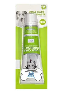 The DDS Store Dog Toothpaste Mint Flavor 90g - with Bio Enzyme and Natural Ingredients Toothpaste for Dogs and Puppies (Pack of 1)