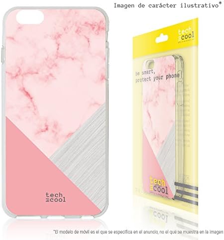 TechCool Xiaomi Mi5S Plus Case Silicone Gel Cover Transparent for Xiaomi Mi5S Plus, High-Definition Printing [Bright Colors] [Ultra Thin 1,5mm] [Shock-Absorption] [Flexible]