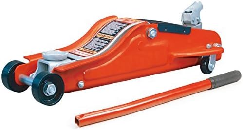 Wolf 2 Ton Lightweight Low Profile Steel Trolley Jack with 360º Rotating Handle