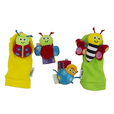 TOMY Lamaze - L27634 - Coffret Hochets pour poignets et pieds - Hochets - Puériculture
