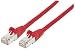 Produktbild intellinet 737098 Netzwerkkabel "Cat6A SFTP 100% Kupfer RJ-45 Stecker/RJ-45 Stecker", 20 m  rot