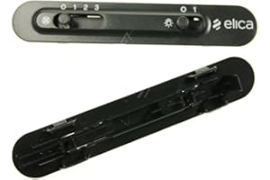 FIGEVIDA Pannello comandi cappa Elica Turboair Jetair - Pulsantiera Cruscotto interruttori luce e motore compatibile con Elica e Turboair Tilly - SLV3 CRU0085973