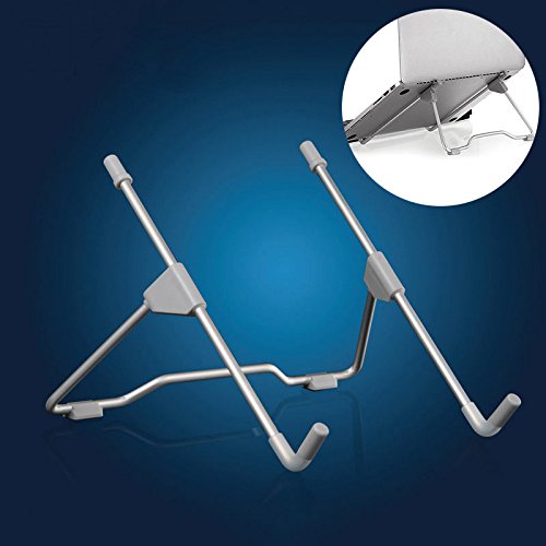 Mini Faltende Laptopständer, Multi Bewegliche iPad Halter Verstellbar Tablette Halterung aus Aluminum für iPad 2 3 Mini 8-10" PC Tablette