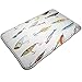 Produktbild Fun Life Art Memory Foam Bath Mat Non Slip Absorbent Super Extra Soft Cozy Bathroom Rug Carpet (20 X 32) Inch,Several Fish Hook Equipment Objects Trolling Angling Netting Gathering Activity