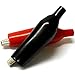 Produktbild BSP C1401 Alligator Micro Mini Krokodilklemmen, Schwarz, Rot Und 27 mm, 2 Stück