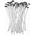 Matériel Fabrication Bougies Lot De 100 Mèches De Bougie En Coton - 15,2 Cm - Faible Fumée - Pré-cirées - DIY Bougies Accessoire Fabrication Bougies