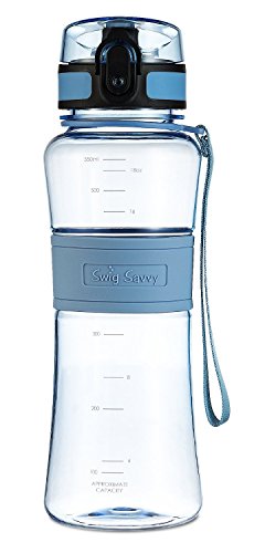 SWIG SAVVY 18Oz Tritan Water Bottle Eco Friendly & Bpa-Free Plastic,Leak Free One-Click Flip Top Ope SWIG SAVVY 18Oz Tritan Water Bottle Eco Friendly & Bpa-Free Plastic,Leak Free One-Click Flip Top Ope