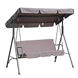 Material: acero y poliéster Peso: 19,5 kg Dimensiones del producto: L: 169 W: 110 H: 151 cm Capacidad de carga:hasta máx.240 kg