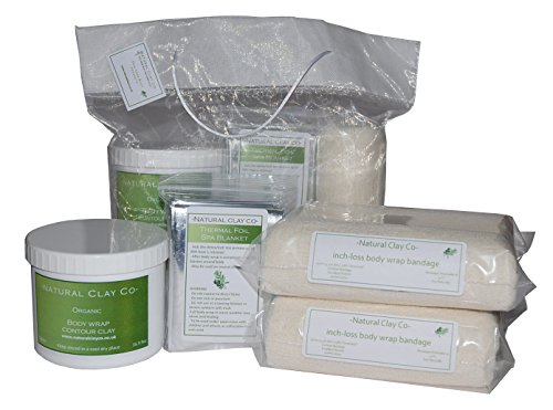 NCC Inch-loss Body Wrap Kit. Belly, Thighs, Arms, Buttocks *500ml with complimentary Organza bag