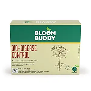 BLOOMBUDDY Bio-Disease Control 800g (Pseudomonas fluorescens 1.0% WP) for Seeds and Garden Plants - Against Root/Stem Rot, Wilt Fungal Dieases