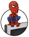 Produktbild Spider-Man Wackelkopf-Figur ´Computer Sitter´ 13 cm