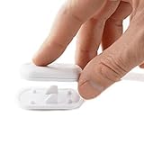 SicurezzaPrima® EasyLock – die Baby Schubladensicherung, Kindersicherung für Schublade und Schranktür, Eckschloss als Schrankschloss und Türriegel zur Schranksicherung ohne Bohren, 6er Pack - 3